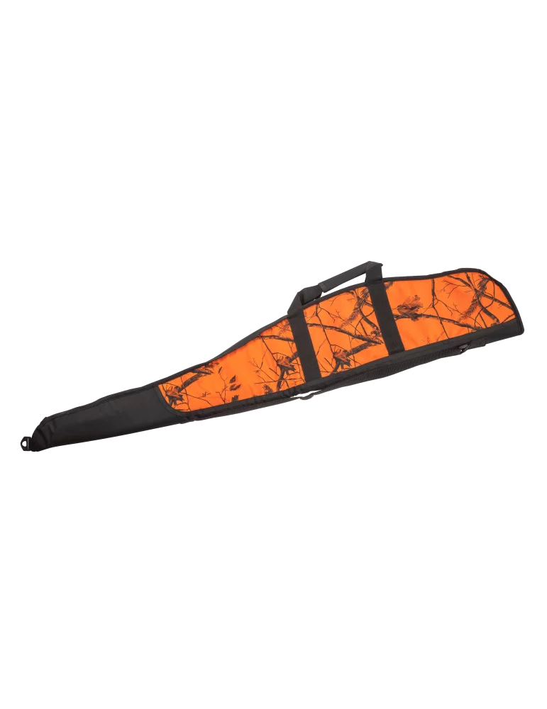 Étui carabine chauda 120cm orange camo Januel avec poche - Natusport