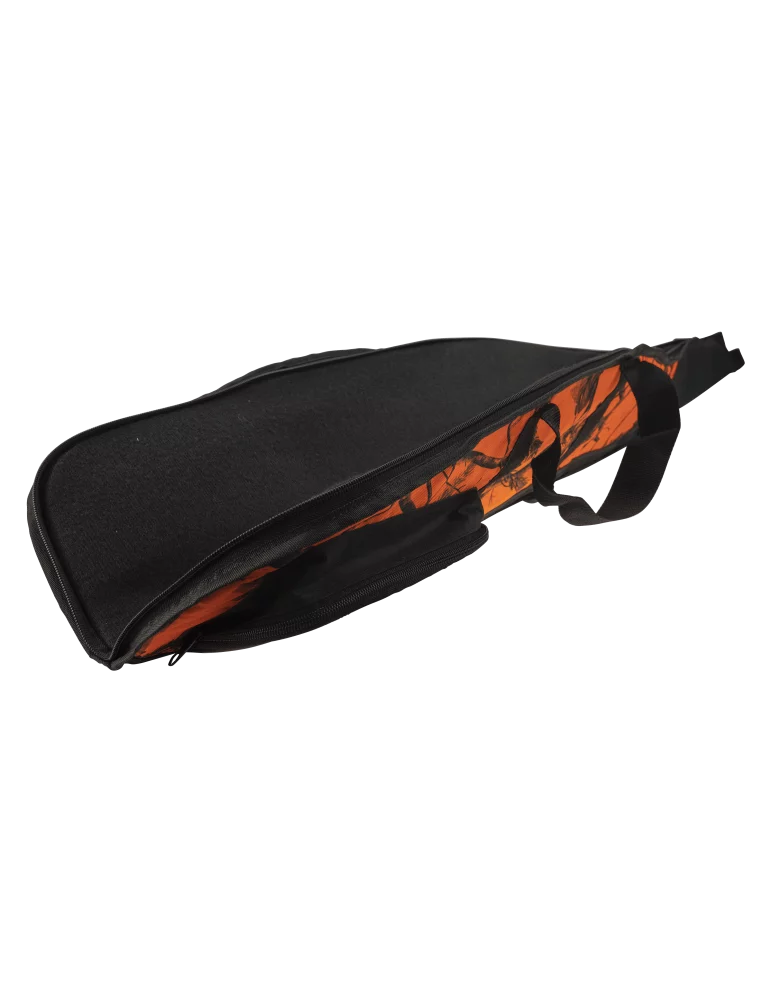 Étui carabine chauda 120cm orange camo Januel avec poche - Natusport