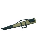 Fourreau fusil vert de 130cm avec poche noire et bretelle - Natusport