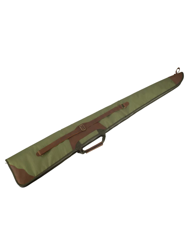 Étui pour fusil combe de 130cm vert Januel avec poches - Natusport