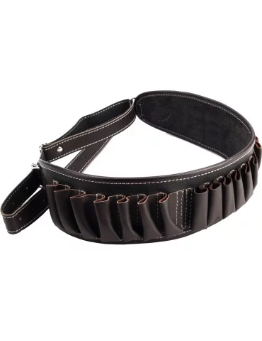 Cartouchière en croûte de cuir grasse Januel - Natusport