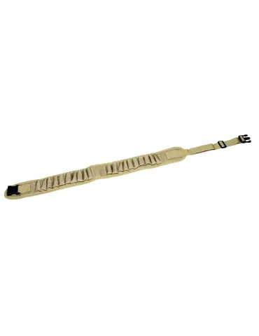 Cartouchière pour fusil en toile avec 20 tubes Januel - Natusport