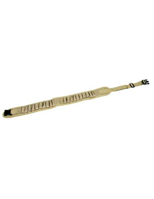 Cartouchière pour fusil en toile avec 20 tubes Januel - Natusport