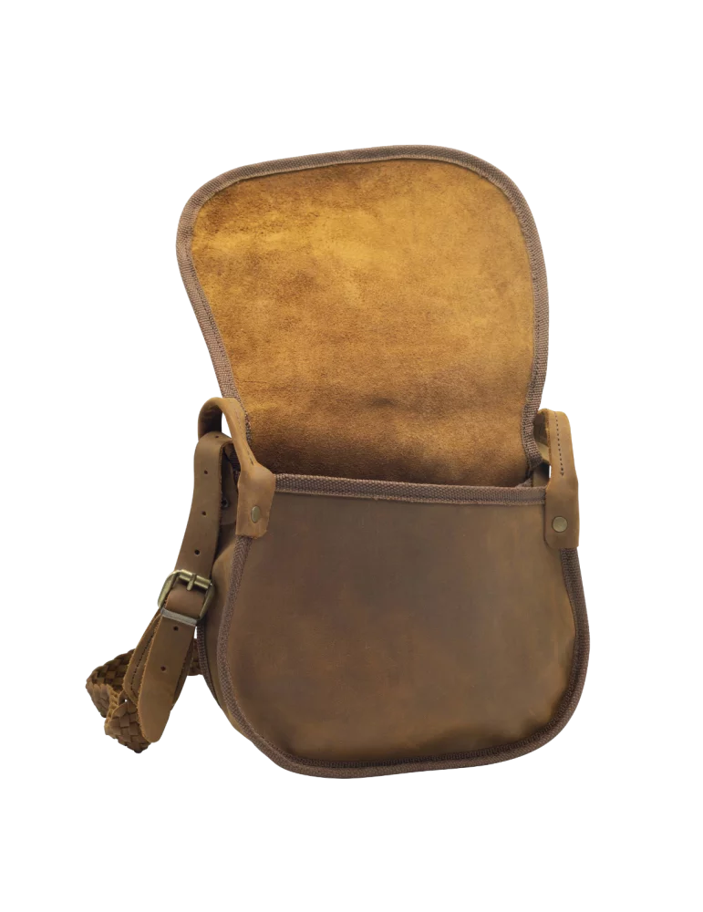 Sac à cartouches Garenne Januel en cuir pleine fleur - Natusport