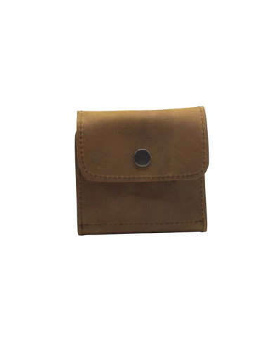 Pochette à balles Gouret en cuir pleine fleur pour 9 balles Natusport