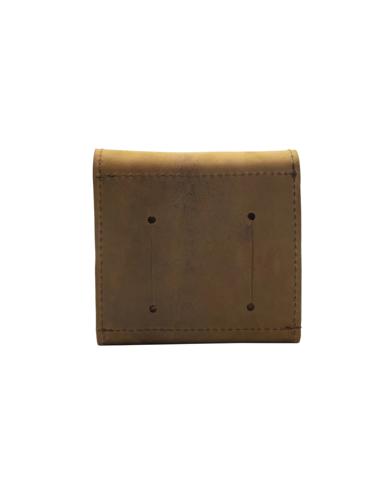 Pochette à balles Gouret en cuir pleine fleur pour 9 balles Natusport