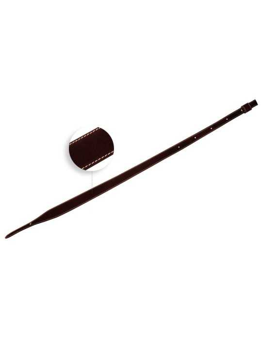 Bretelle en cuir doublé en forme cobra Januel pour fusils - Natusport