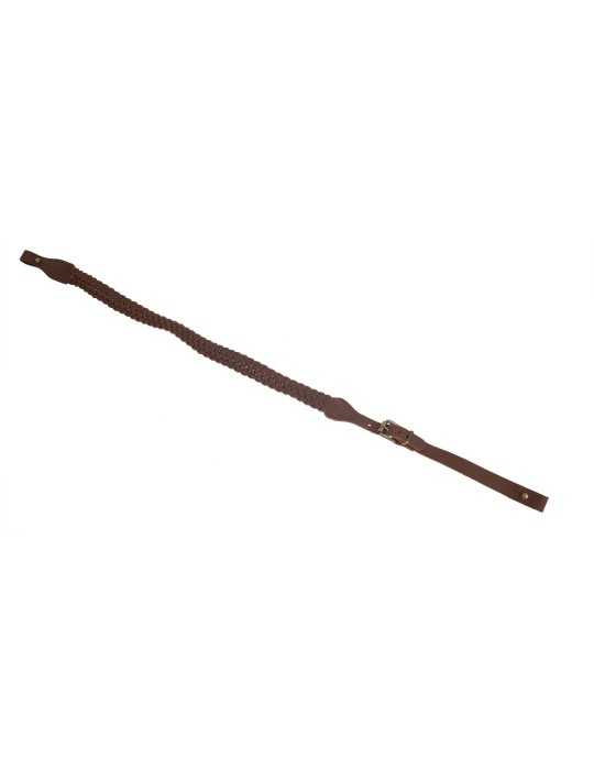 Bretelle tressée croûte 7 brins Januel pour fusils - Natusport