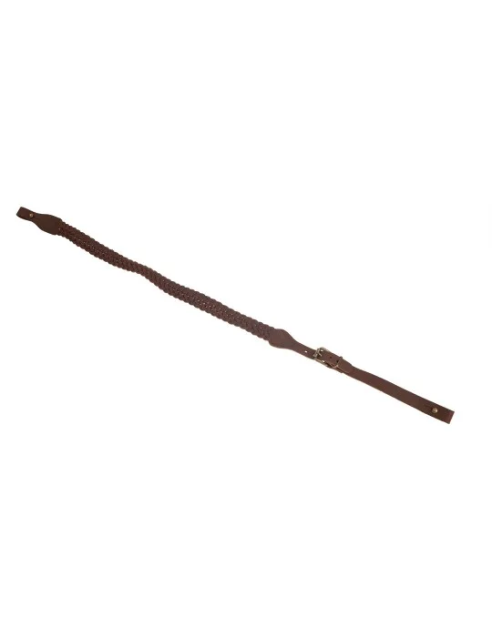 Bretelle tressée croûte 7 brins Januel pour fusils - Natusport