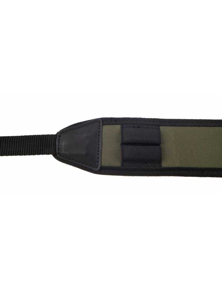 Bretelle pour carabine en néoprène vert Januel - Natusport
