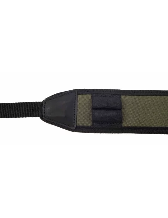 Bretelle pour carabine en néoprène vert Januel - Natusport