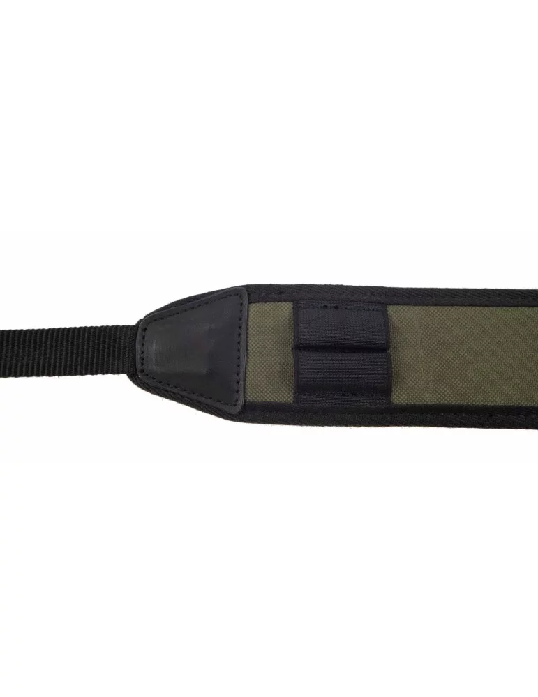 Bretelle pour carabine en néoprène vert Januel - Natusport