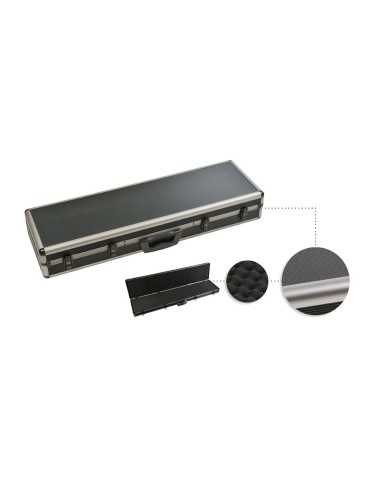 Mallette en aluminium fumé pour fusil Januel - Natusport 2