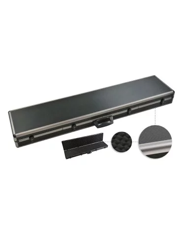 Mallette en alu fumé pour carabine Januel 111x26x10cm - Natusport