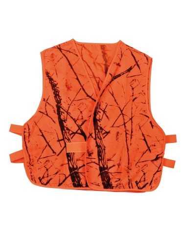 Gilet fluo camo Januel 100% polyester - Natusport