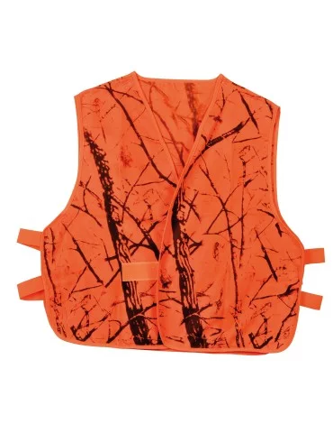 Gilet fluo camo Januel 100% polyester - Natusport