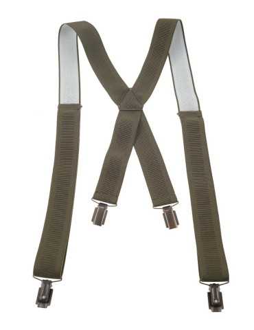 Bretelles 4 pinces Januel vert - Natusport