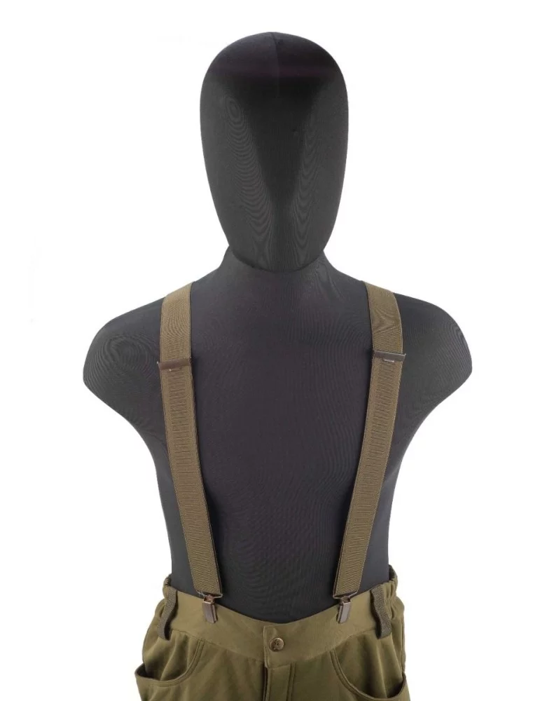 Bretelles 4 pinces Januel vert - Natusport