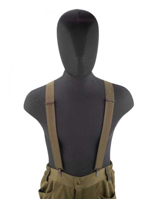 Bretelles 4 pinces Januel vert - Natusport