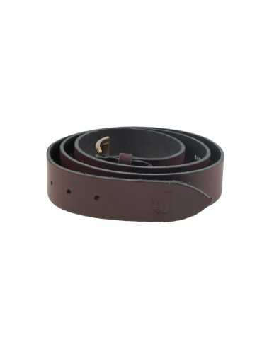 Ceinture en cuir Januel marron - Natusport 2