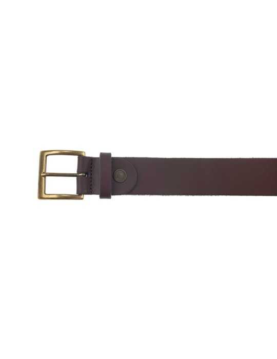 Ceinture en cuir Januel marron - Natusport