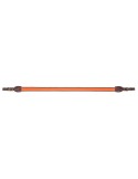 Bretelle carabine en cuir orange antidérapante Country Sellerie