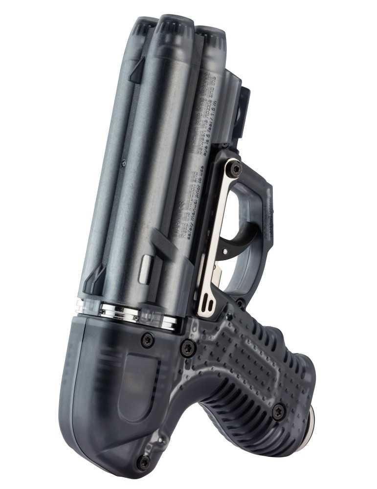 Pistolet de défense JPX 6 noir Piexon – Protection ultra-efficace