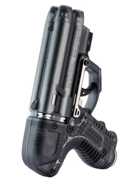 Pistolet de défense JPX 6 noir Piexon – Protection ultra-efficace