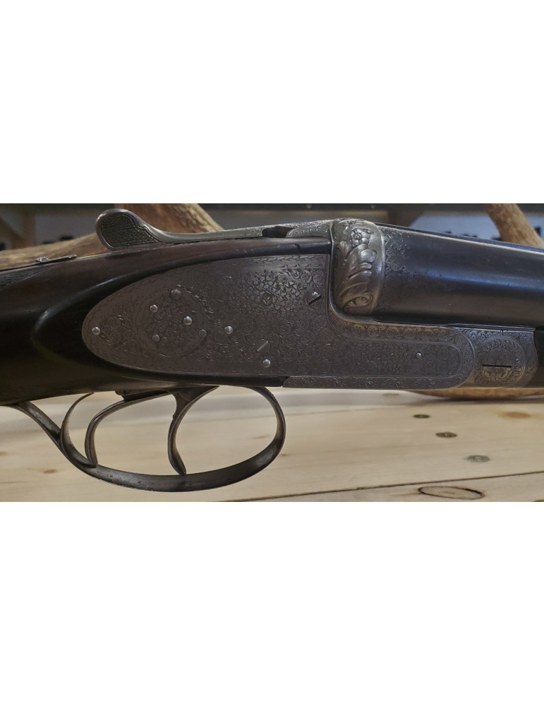 Guichard/Faure Juxtaposé en calibre 12/70 vendu avec un canon suplementaire