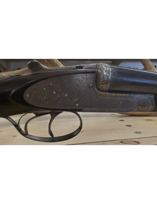 Guichard/Faure Juxtaposé en calibre 12/70 vendu avec un canon suplementaire