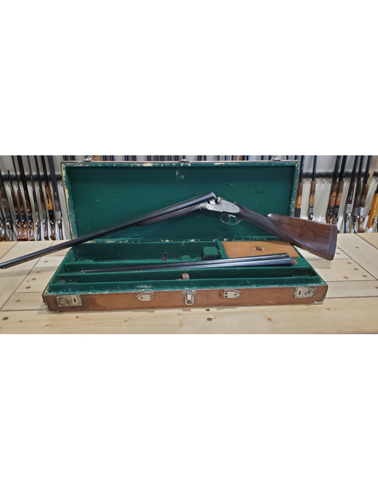 Guichard/Faure Juxtaposé en calibre 12/70 vendu avec un canon suplementaire