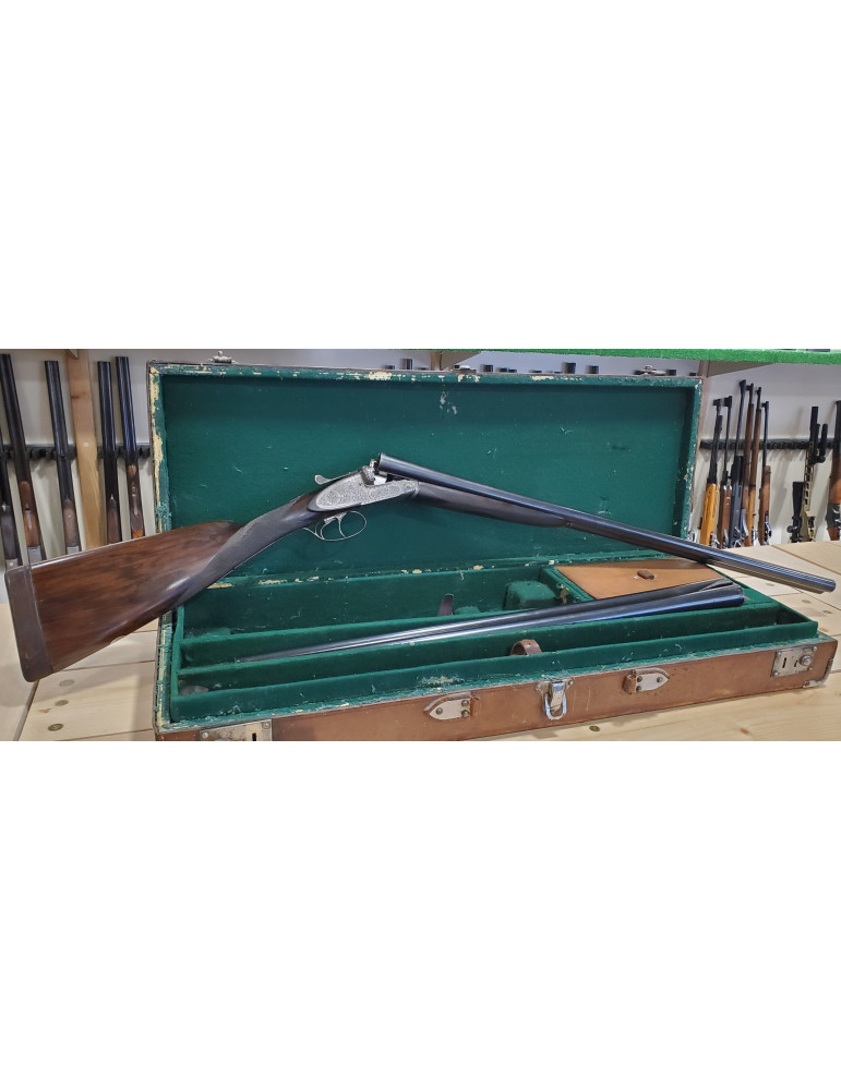 Guichard/Faure Juxtaposé en calibre 12/70 vendu avec un canon suplementaire