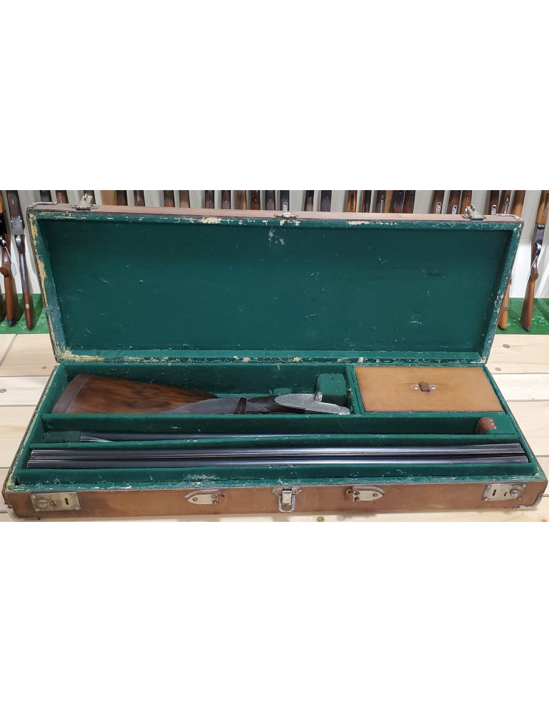 Guichard/Faure Juxtaposé en calibre 12/70 vendu avec un canon suplementaire