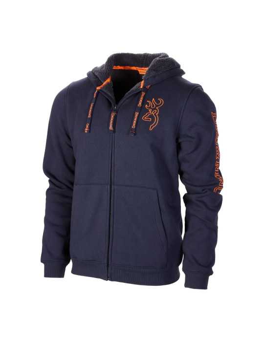 Sweatshirt Snapshot Warm Browning - Natusport