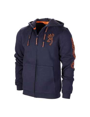 Sweatshirt Zip Snapshot Browning - Natusport