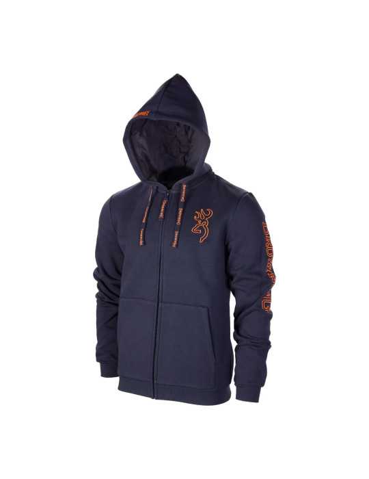 Sweatshirt Zip Snapshot Browning - Natusport