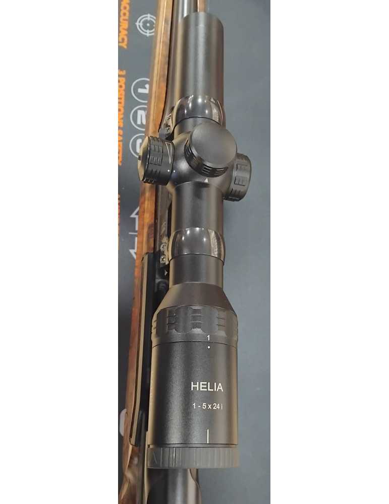 BLASER R8 GAUCHER EN CALIBRE 300 WIN SHORT MAG + LUNETTE HELIA , POINT ROUGE DOCTEUR ET DEUX CACHES CHARGEUR