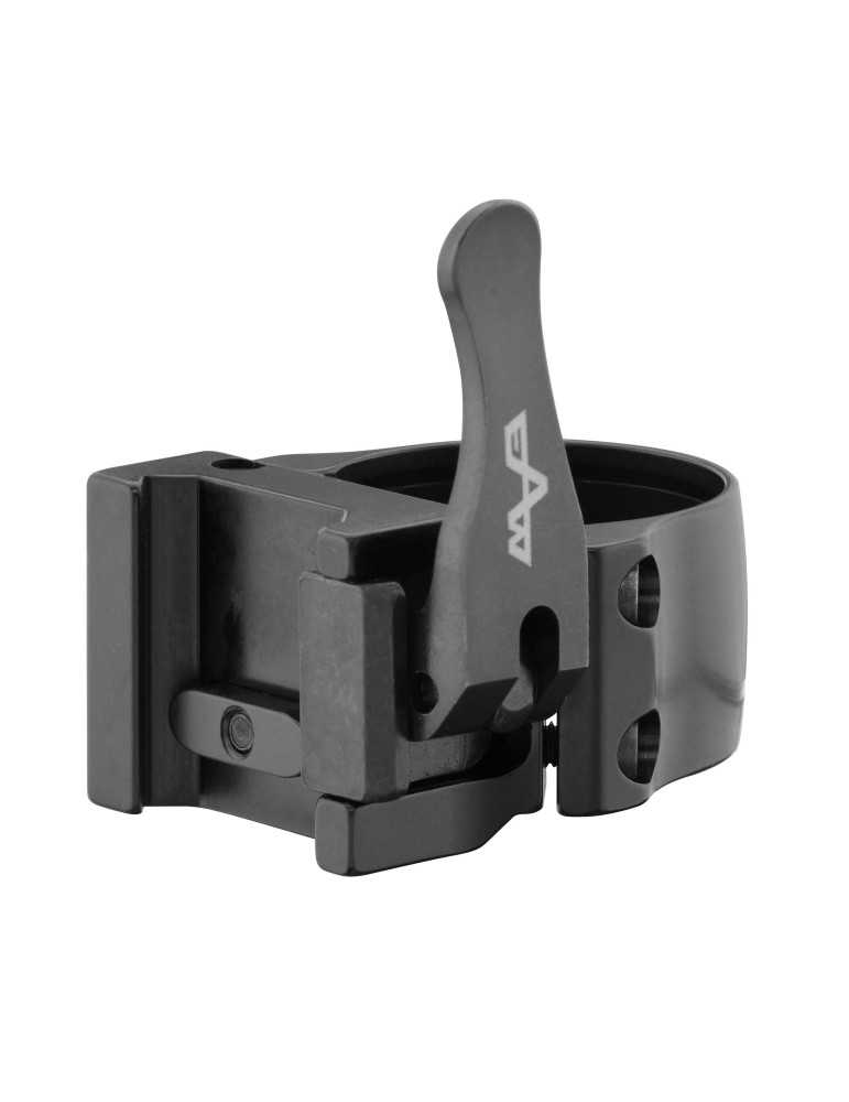 Montage basculant EAW en deux pièces avec anneau 34 mm et base hauteur 10 mm - Natusport