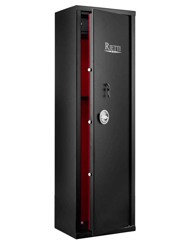 Coffre-fort 10 armes Rietti 150cm -3mm serrure à clefs - Natusport