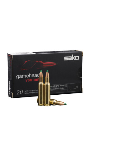 Sako .222 Rem GAMEHEAD VARMINT 40 grains