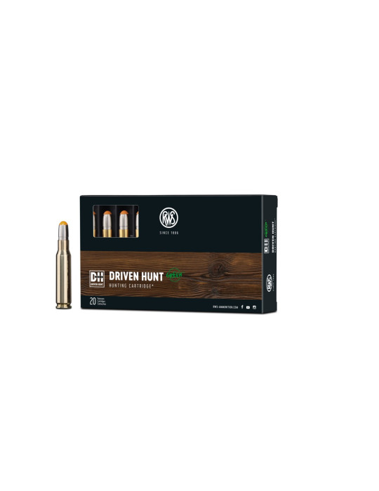 RWS Driven Hunt 9.3x62 Sans Plomb 250 grains