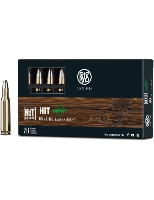RWS Hit 22 Hornet 40 grains Sans Plomb