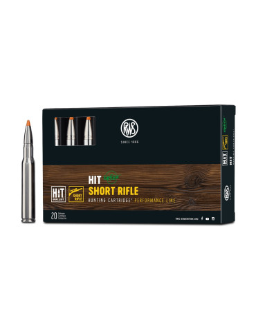 RWS Hit 30-06 Sprg 165 grains Short Rifle sans plomb