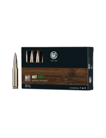 RWS Hit 8x68 S 160 grains Sans Plomb