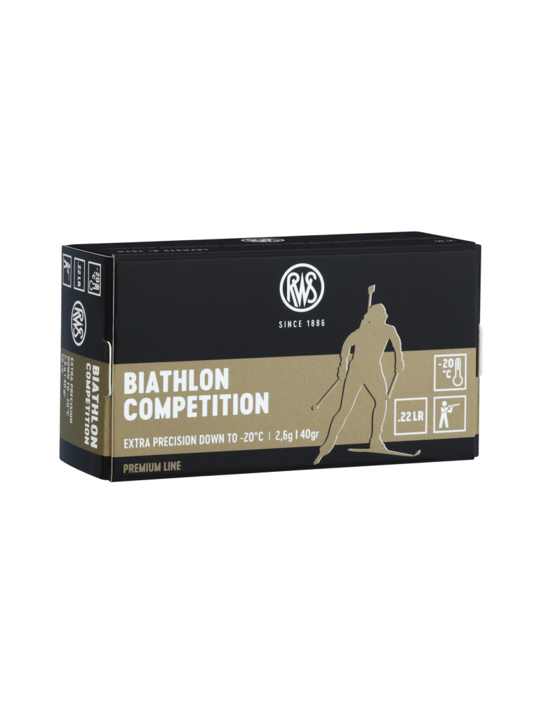 RWS Biathlon Compétition 22 LR 40 grains