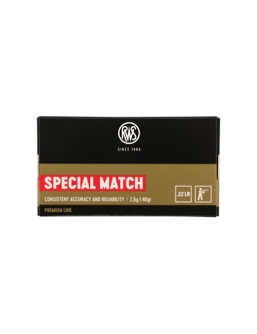 RWS Special Match 22 LR 40 grains