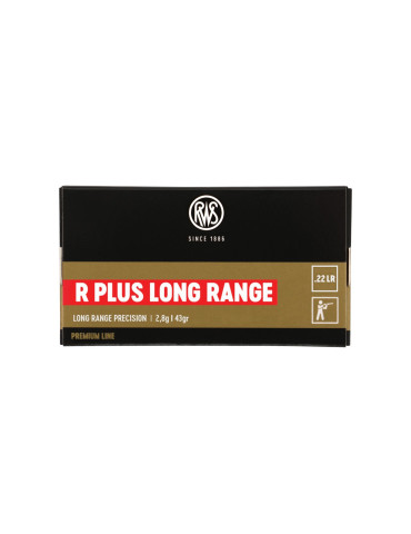 RWS R Plus Long Range 22 LR 43 grains