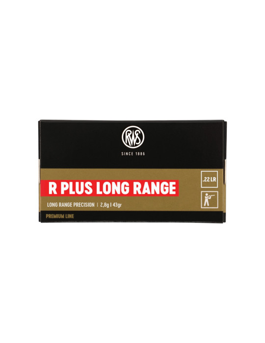 RWS R Plus Long Range 22 LR 43 grains