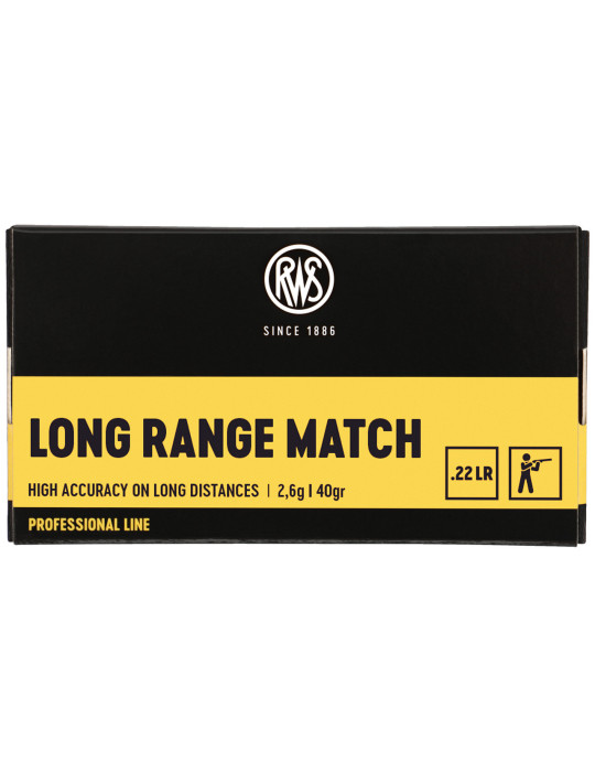 RWS Range Match 22 LR 40 grains