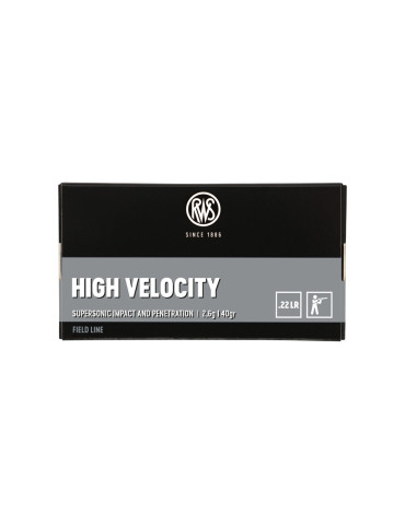RWS High Velocity 22 LR 40 grains